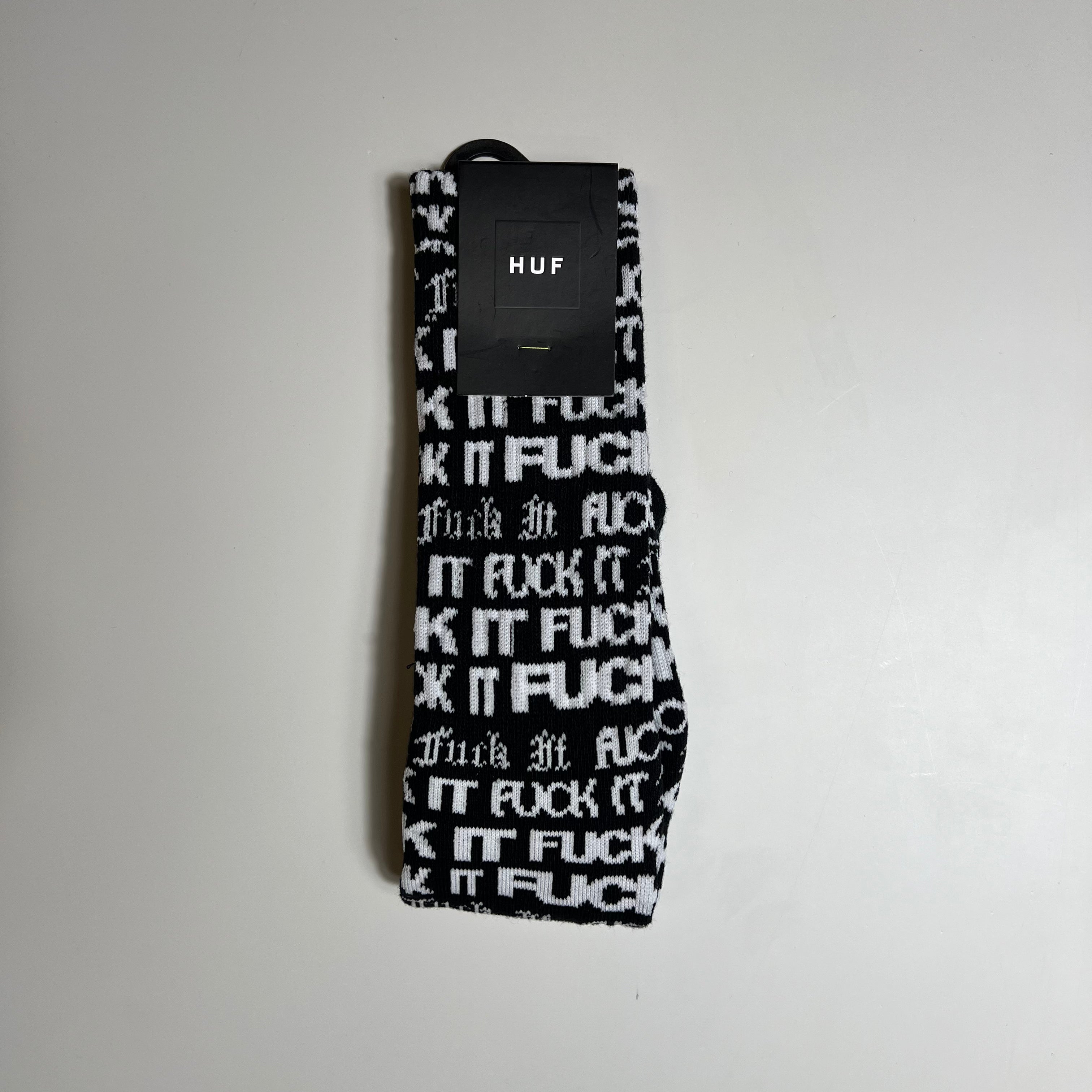 HUF FUCK IT FLYER SOCK - BLACK